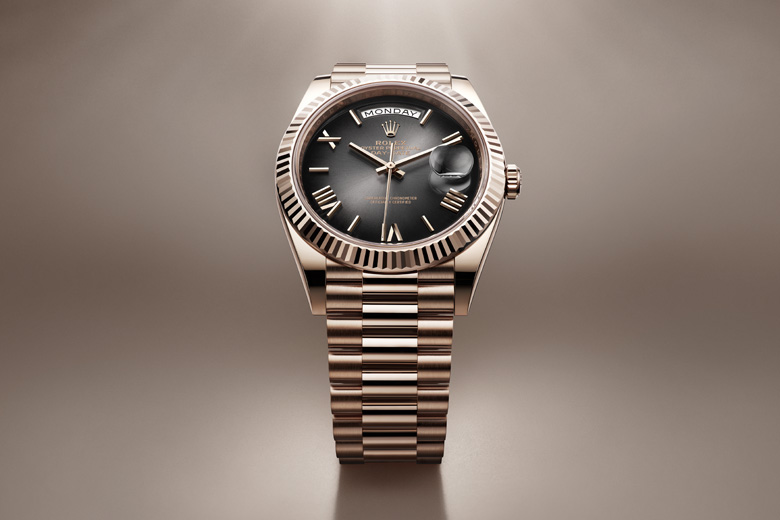 Montres Rolex Day-Date - Goldfinger