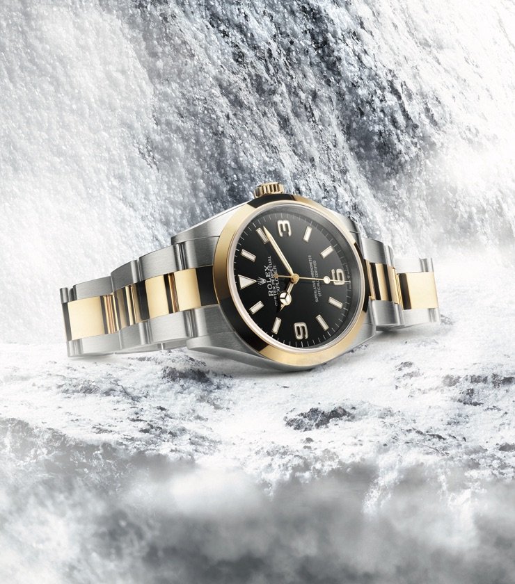 Montres Rolex Explorer - Goldfinger Saint-Martin