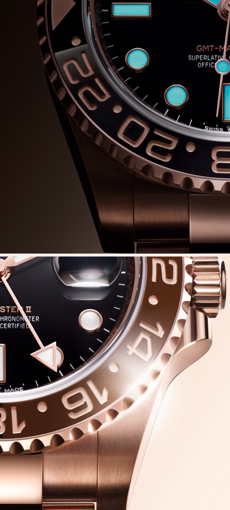 Montres Rolex GMT‑Master II - Goldfinger Saint-Martin