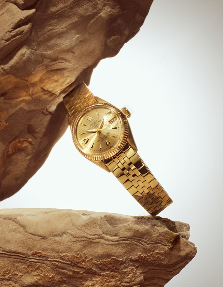 Montres Rolex Lady-Datejust - Goldfinger Saint-Martin
