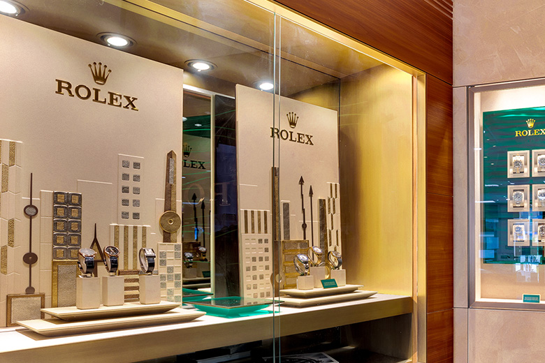 Rolex chez Goldfinger Jewelry (St Martin - Antilles)