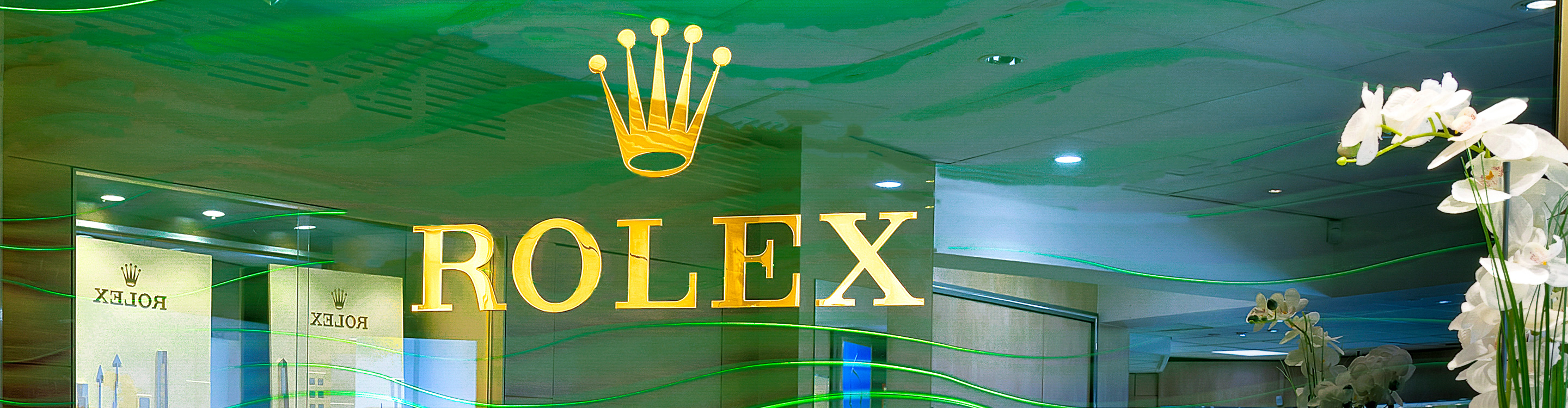 Showroom Rolex chez Goldfinger Saint-Martin