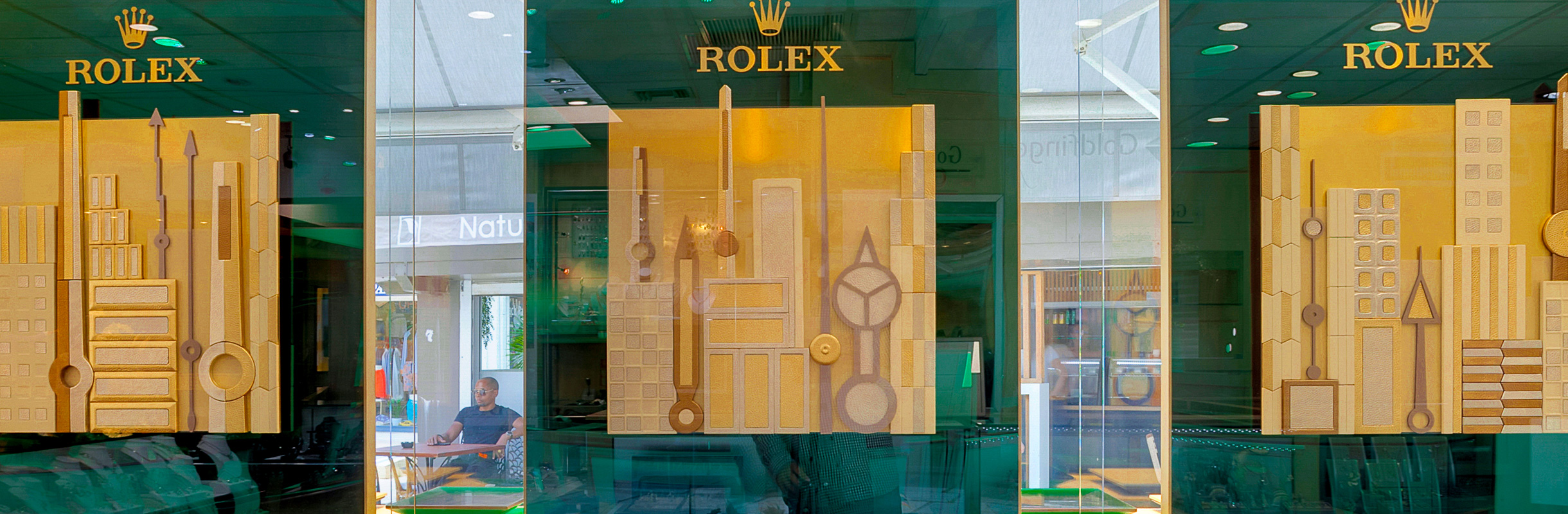 Rolex showroom at Goldfinger Saint-Martin