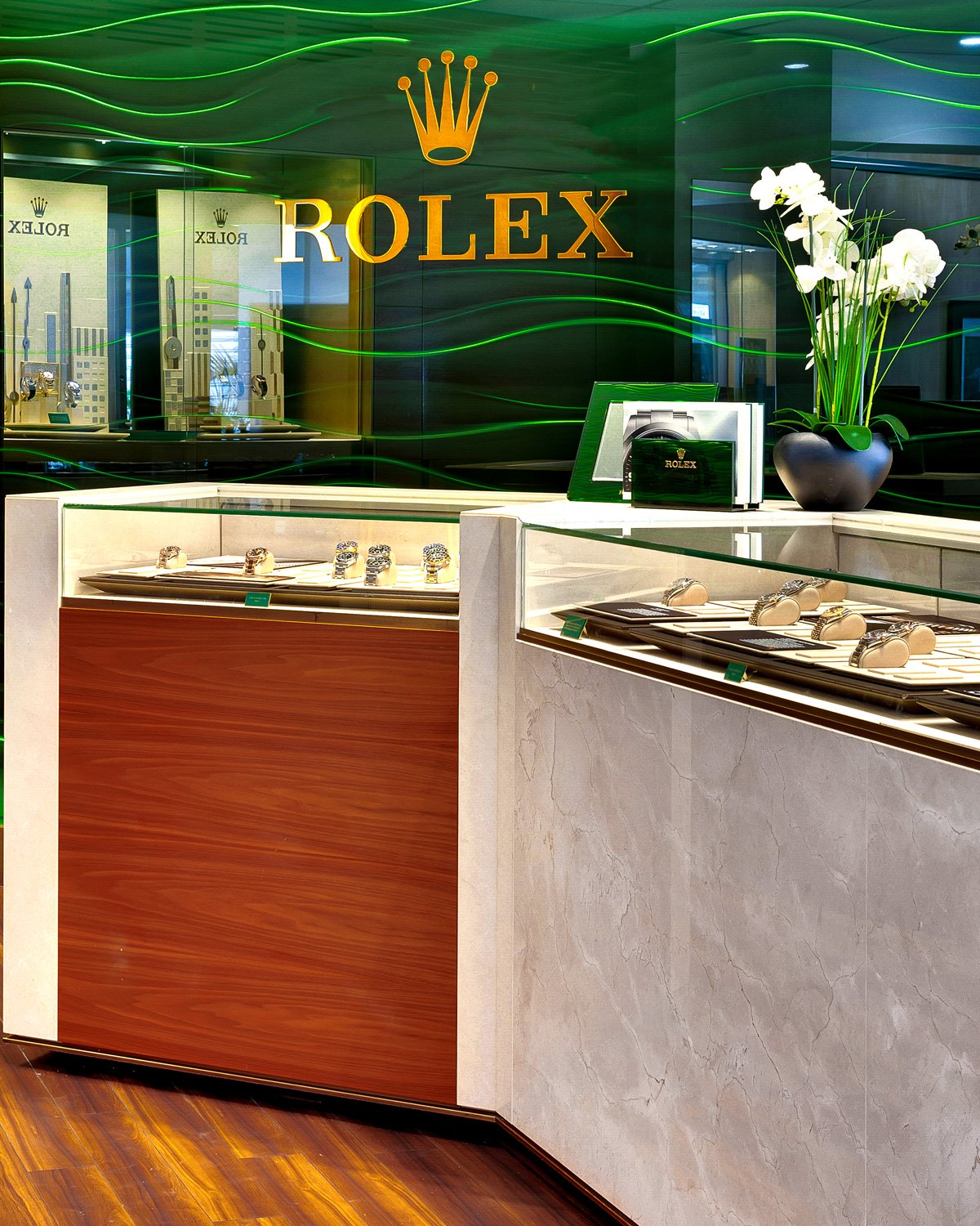 l'équipe Rolex chez Goldfinger - St. Martin