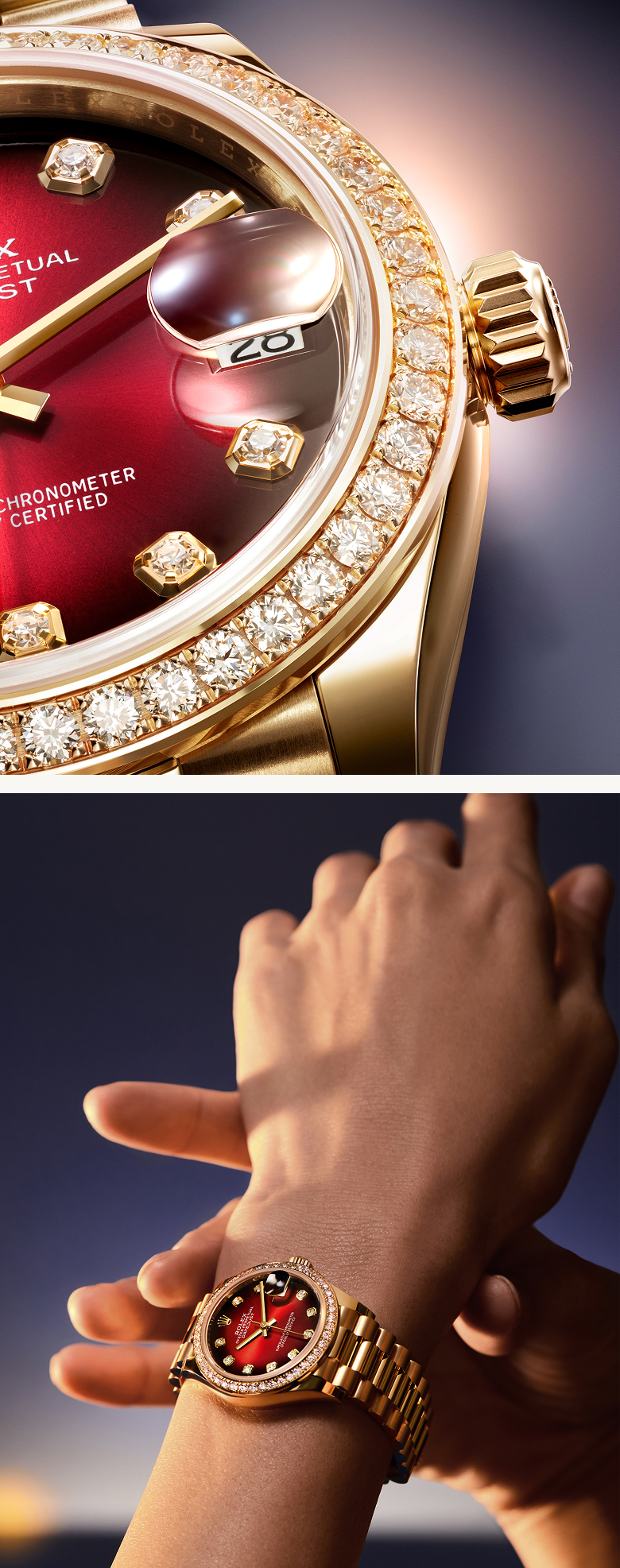 Montres Rolex Datejust - Goldfinger Saint-Martin Montres Rolex Datejust - Goldfinger Saint-Martin