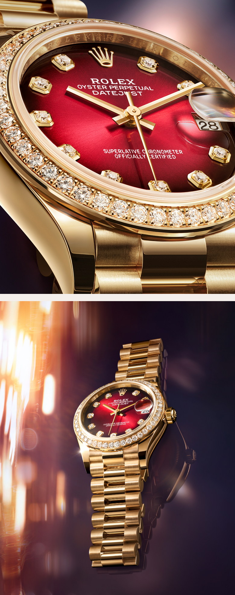 Montres Rolex Datejust - Goldfinger Saint-Martin Montres Rolex Datejust - Goldfinger Saint-Martin