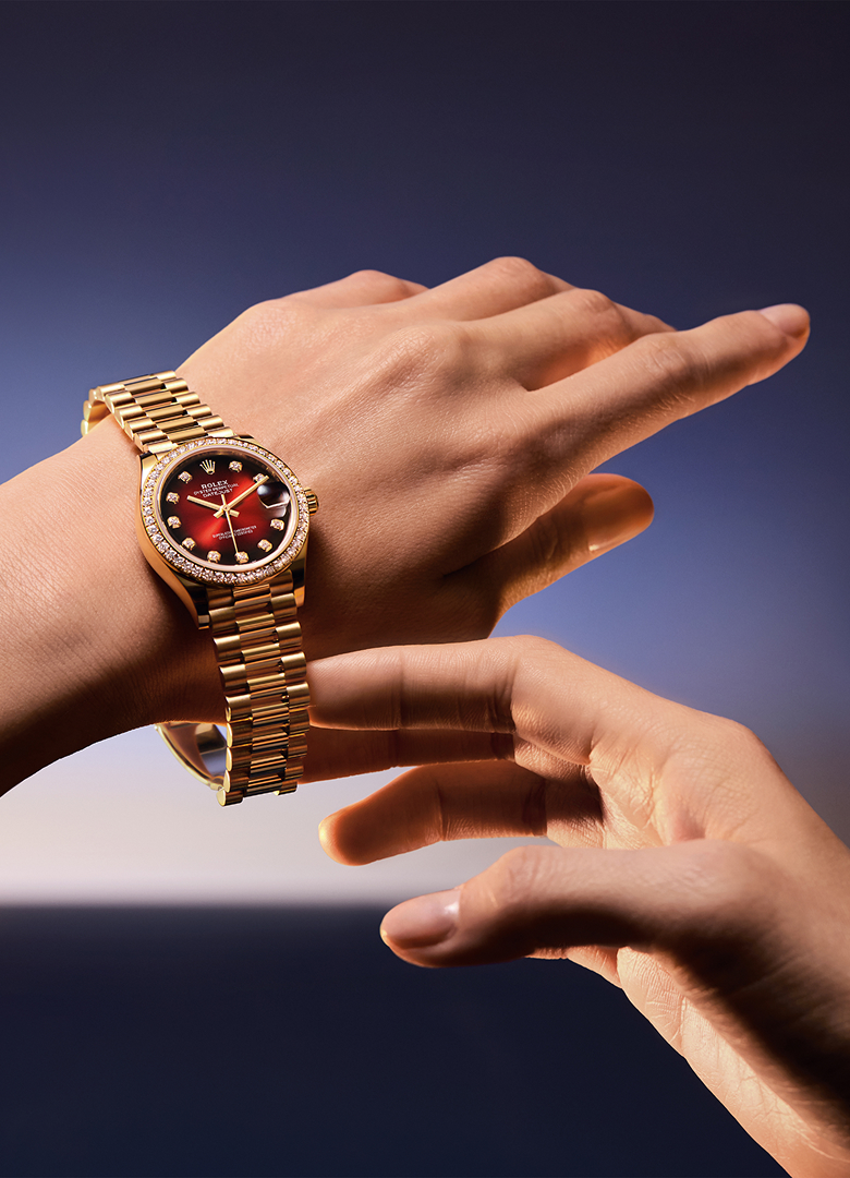 Montres Rolex Datejust - Goldfinger Saint-Martin Montres Rolex Datejust - Goldfinger Saint-Martin