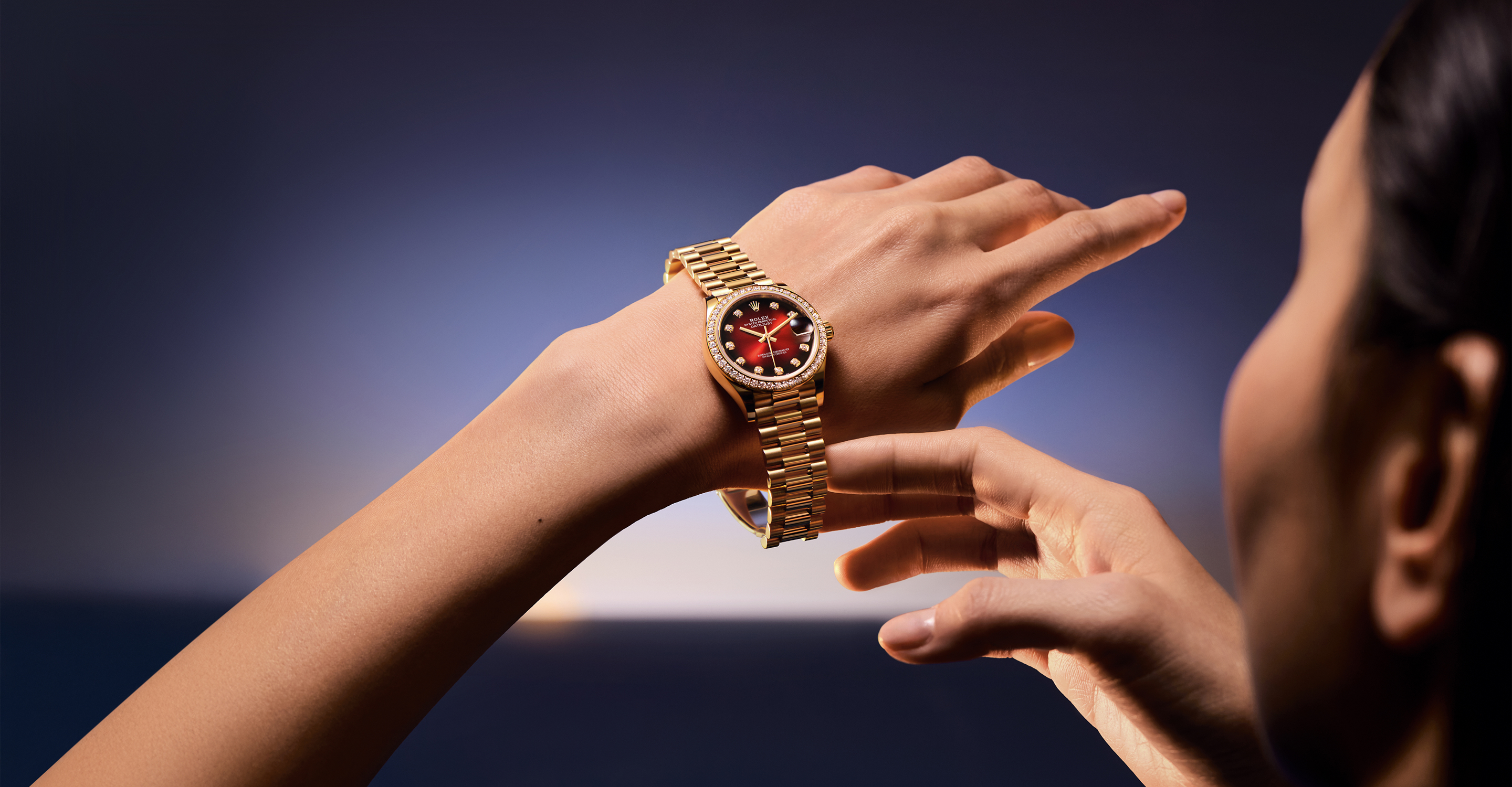 Montres Rolex Datejust - Goldfinger Saint-Martin Montres Rolex Datejust - Goldfinger Saint-Martin