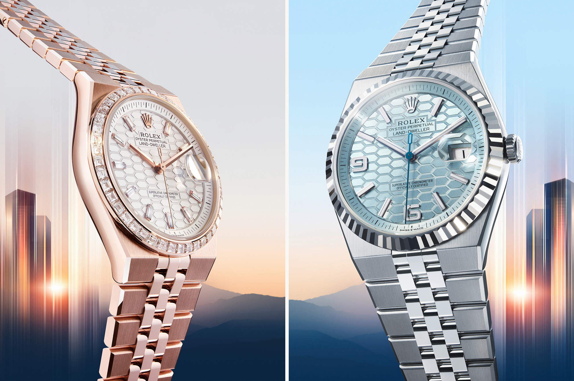 Montres Rolex Land-Dweller - Goldfinger Saint-Martin Montres Rolex Land-Dweller - Goldfinger Saint-Martin