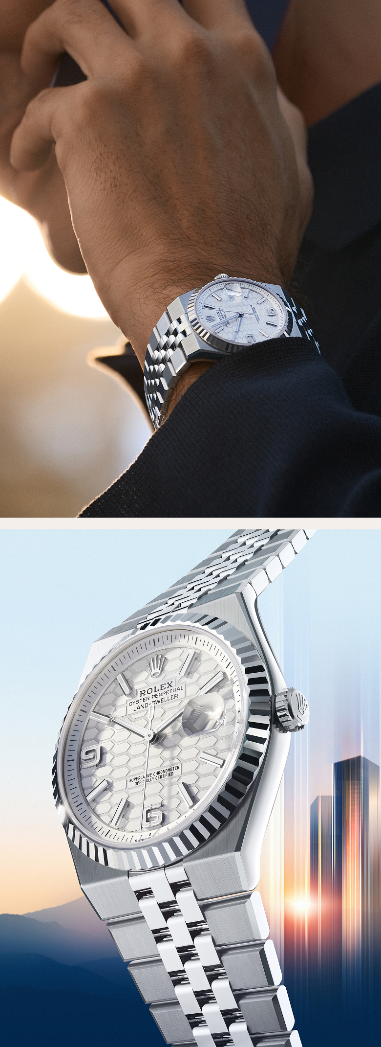 Montres Rolex Land-Dweller - Goldfinger Saint-Martin Montres Rolex Land-Dweller - Goldfinger Saint-Martin