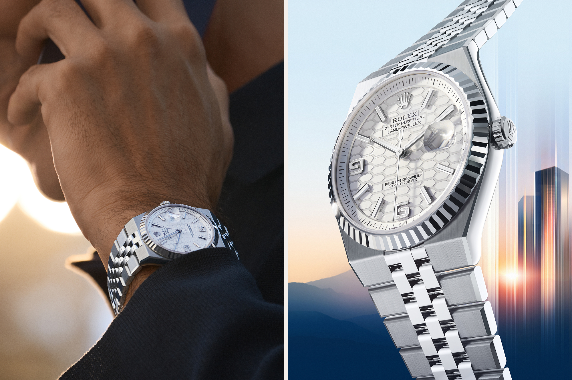 Montres Rolex Land-Dweller - Goldfinger Saint-Martin Montres Rolex Land-Dweller - Goldfinger Saint-Martin