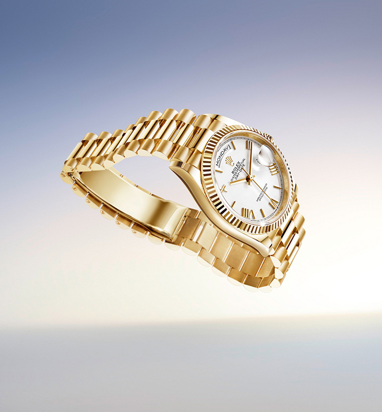 Montres Rolex Day-Date - Goldfinger Saint-Martin