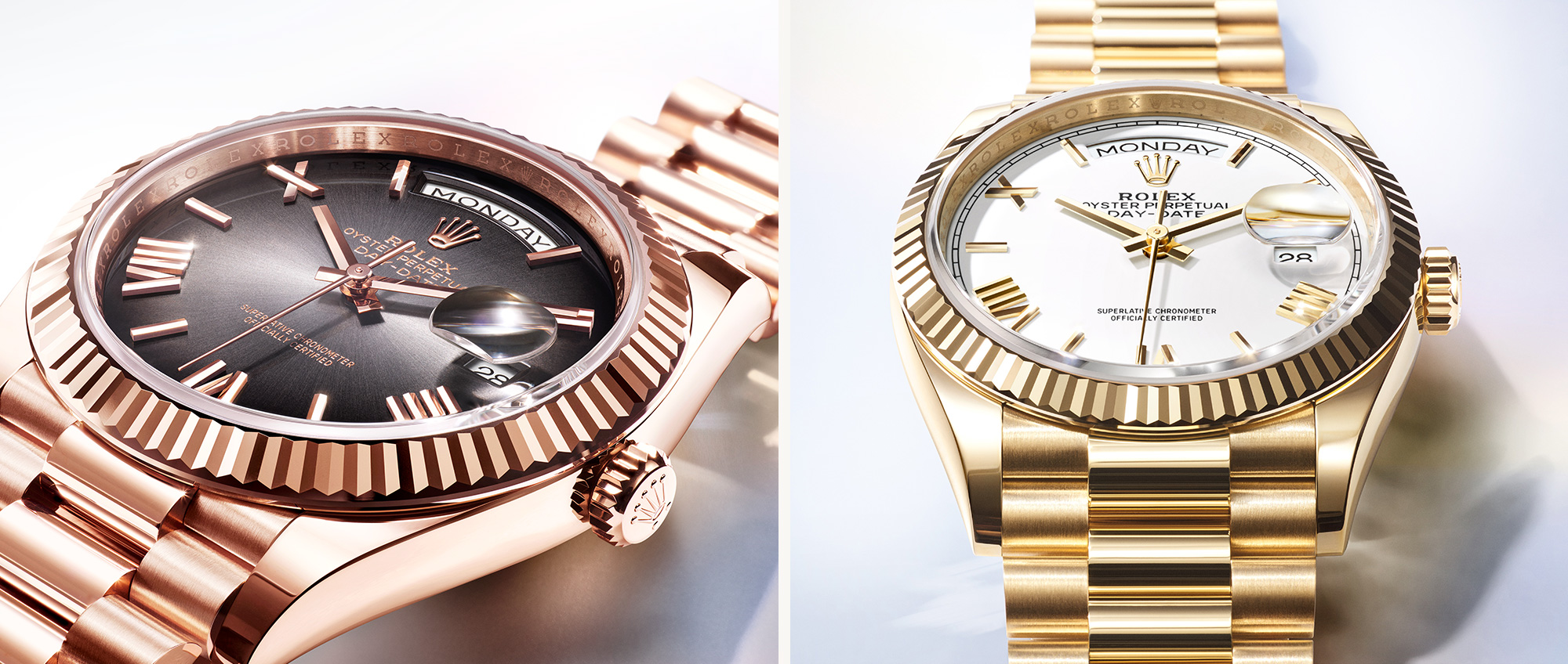 Montres Rolex Day-Date - Goldfinger Saint-Martin