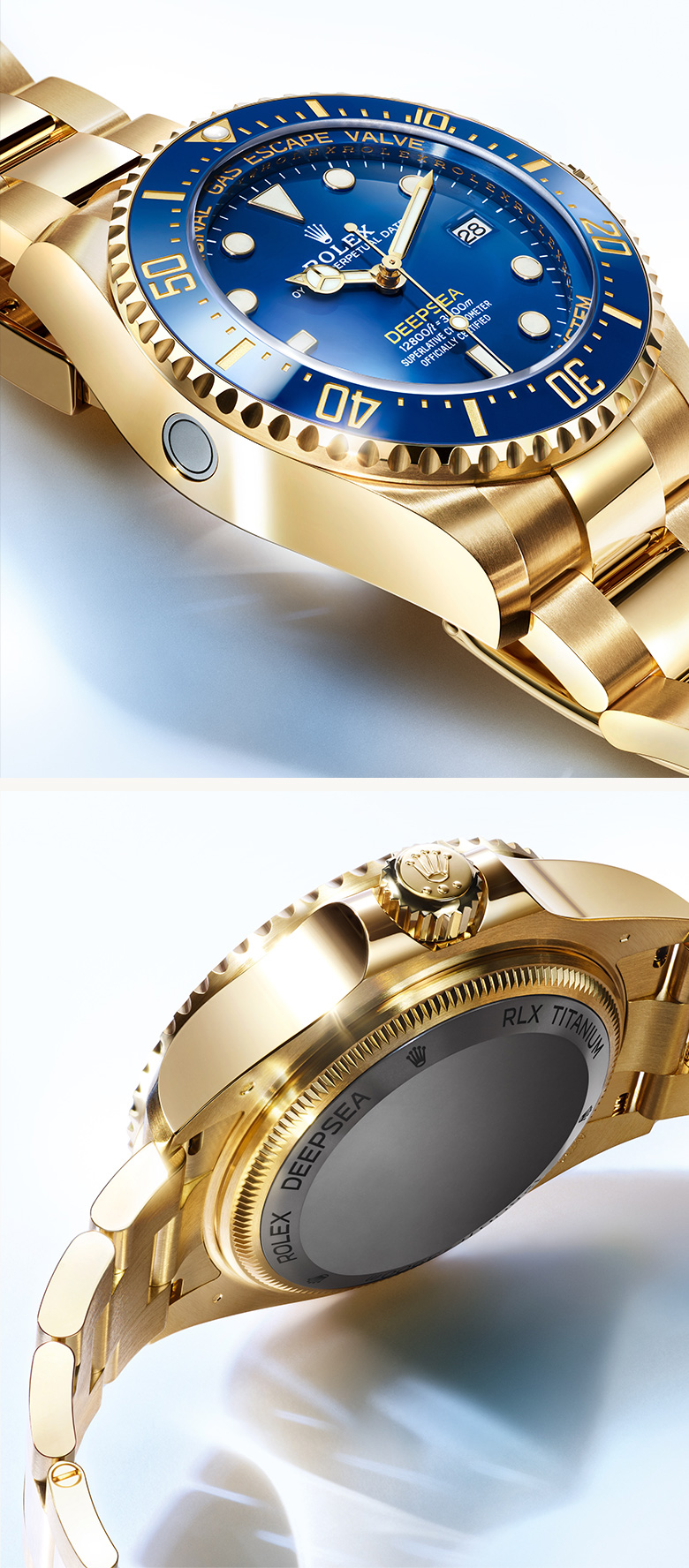 Montres Rolex Deepsea - Goldfinger Saint-Martin