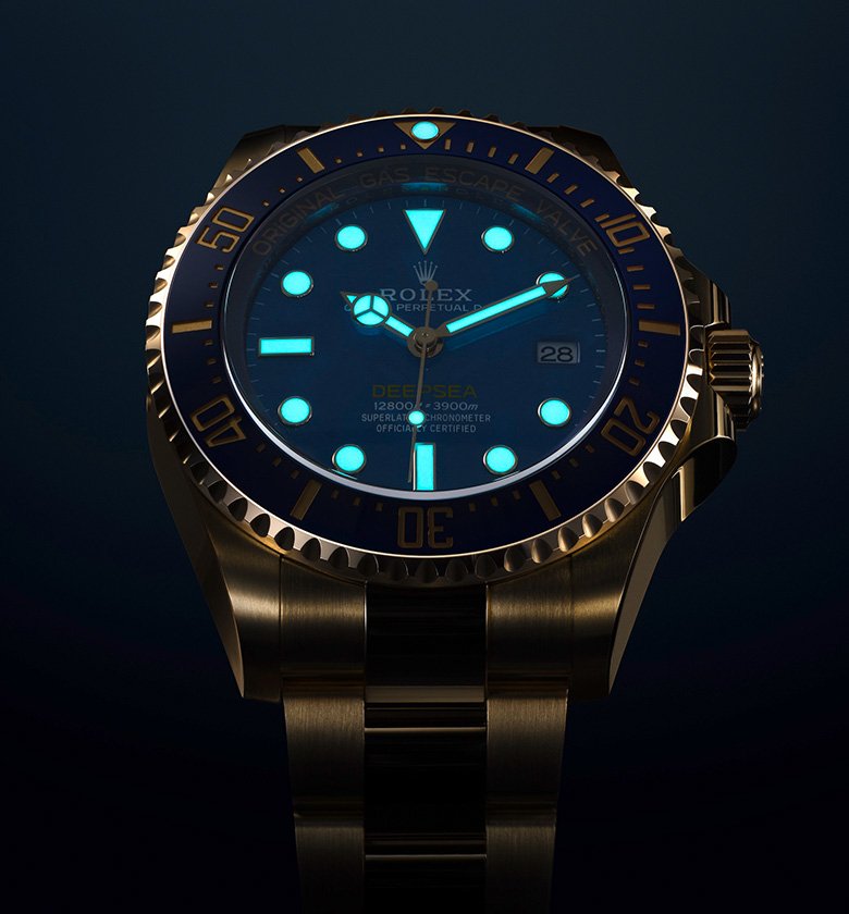 Montres Rolex Deepsea - Goldfinger Saint-Martin