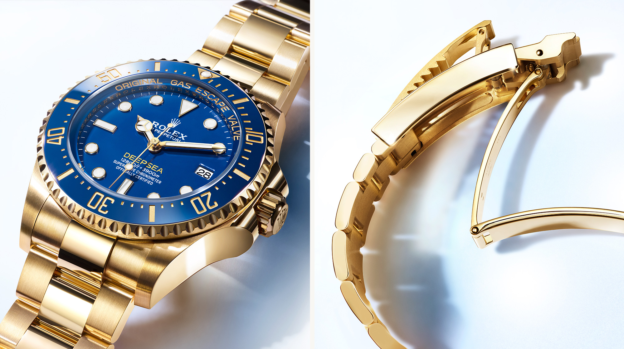 Montres Rolex Deepsea - Goldfinger Saint-Martin