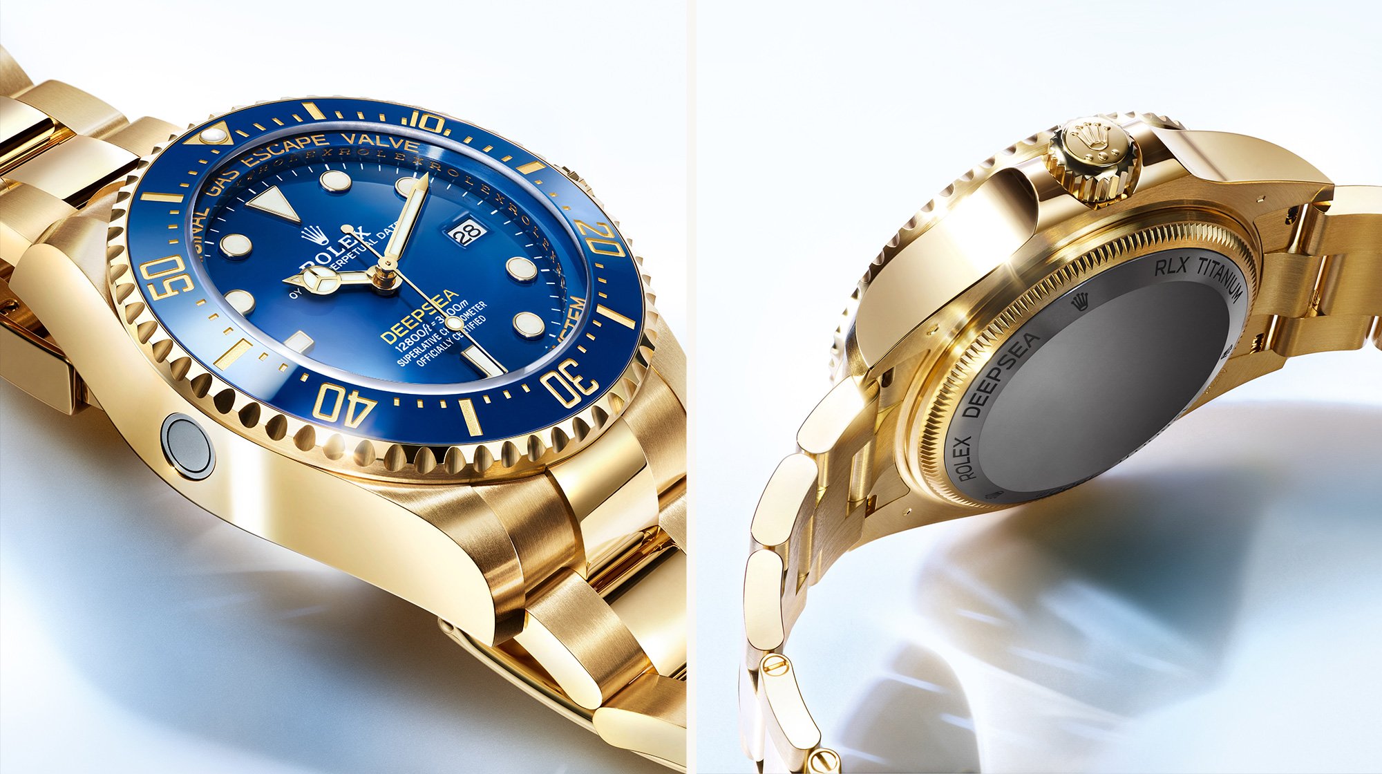 Montres Rolex Deepsea - Goldfinger Saint-Martin