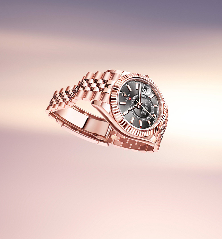 Montres Rolex Sky-Dweller - Goldfinger Saint-Martin