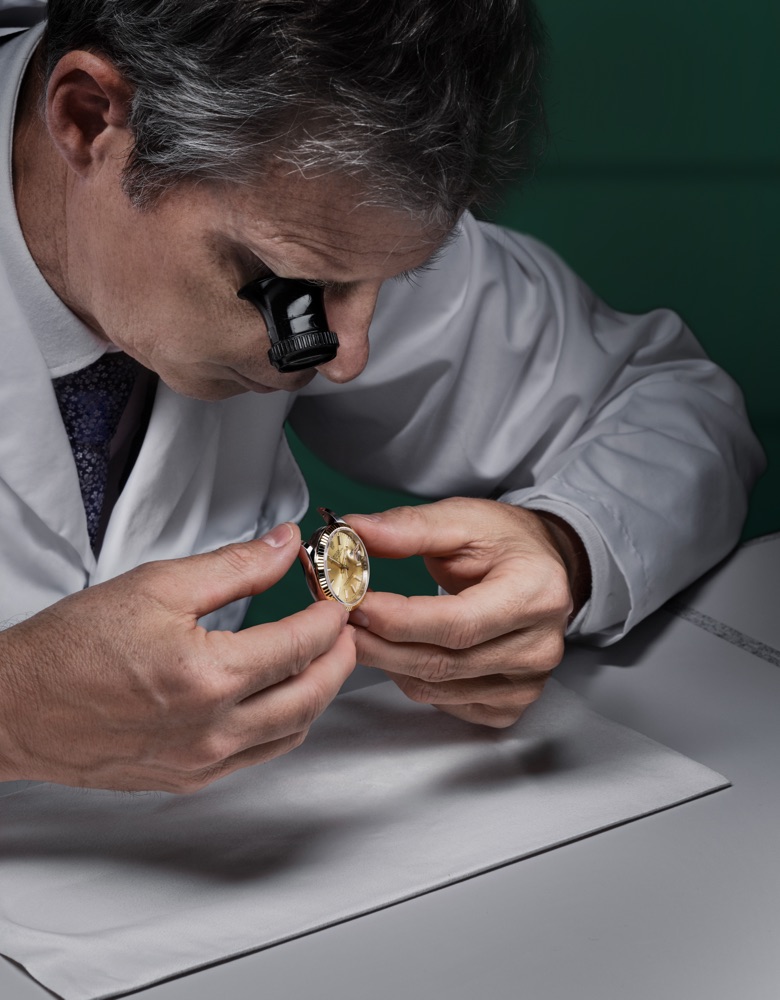 The Rolex servicing process at Goldfinger