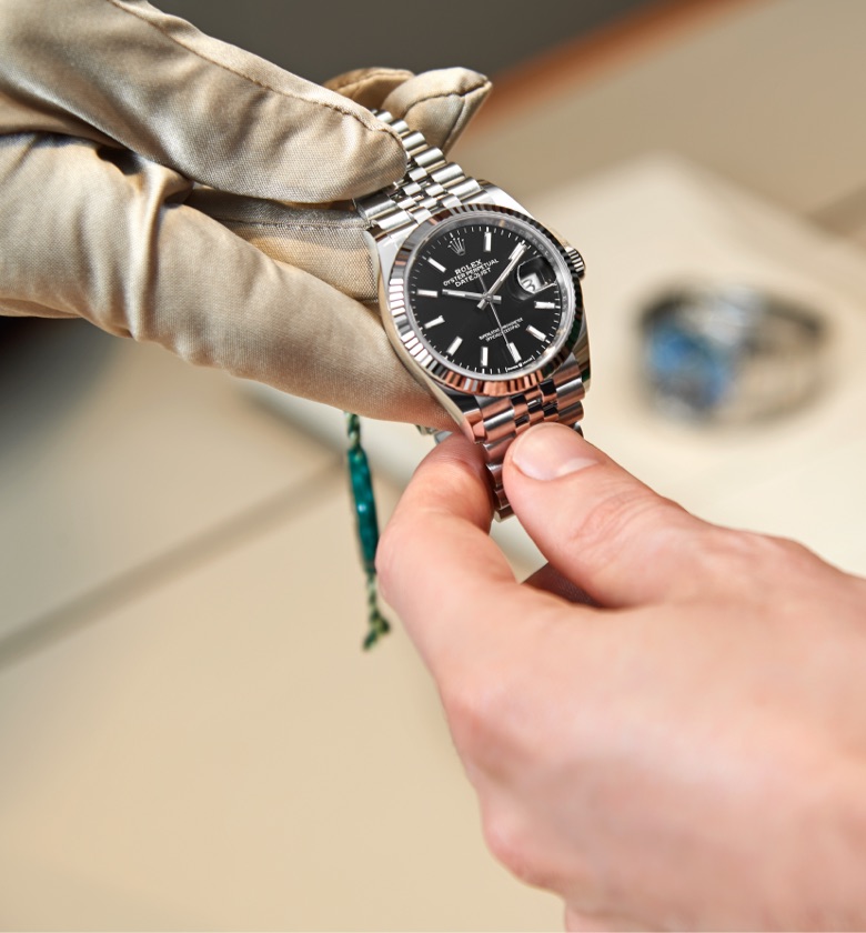 The Rolex servicing process at Goldfinger