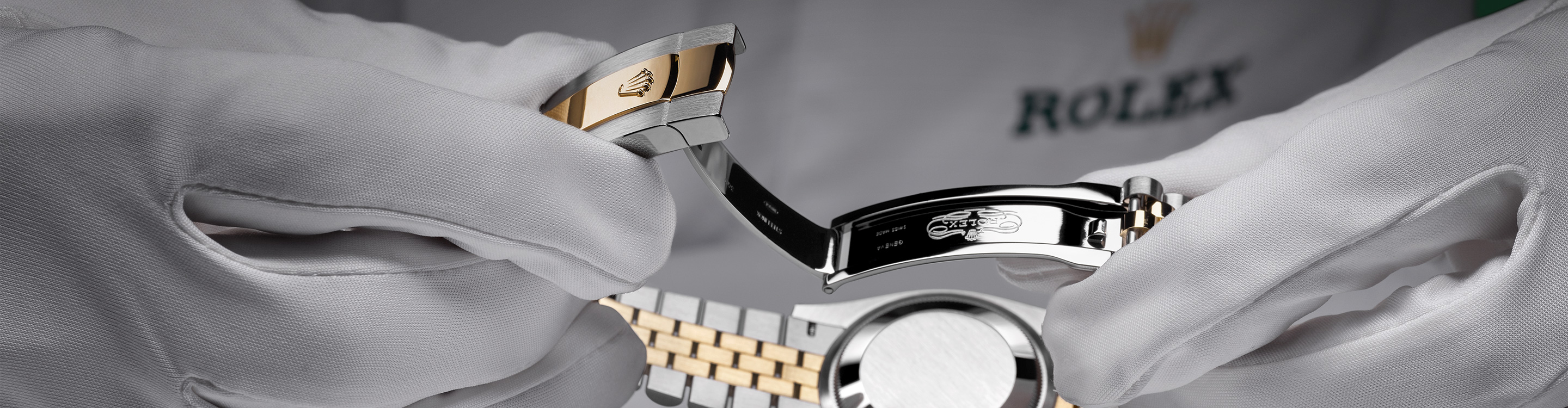 Rolex watch servicing procedure at Goldfinger