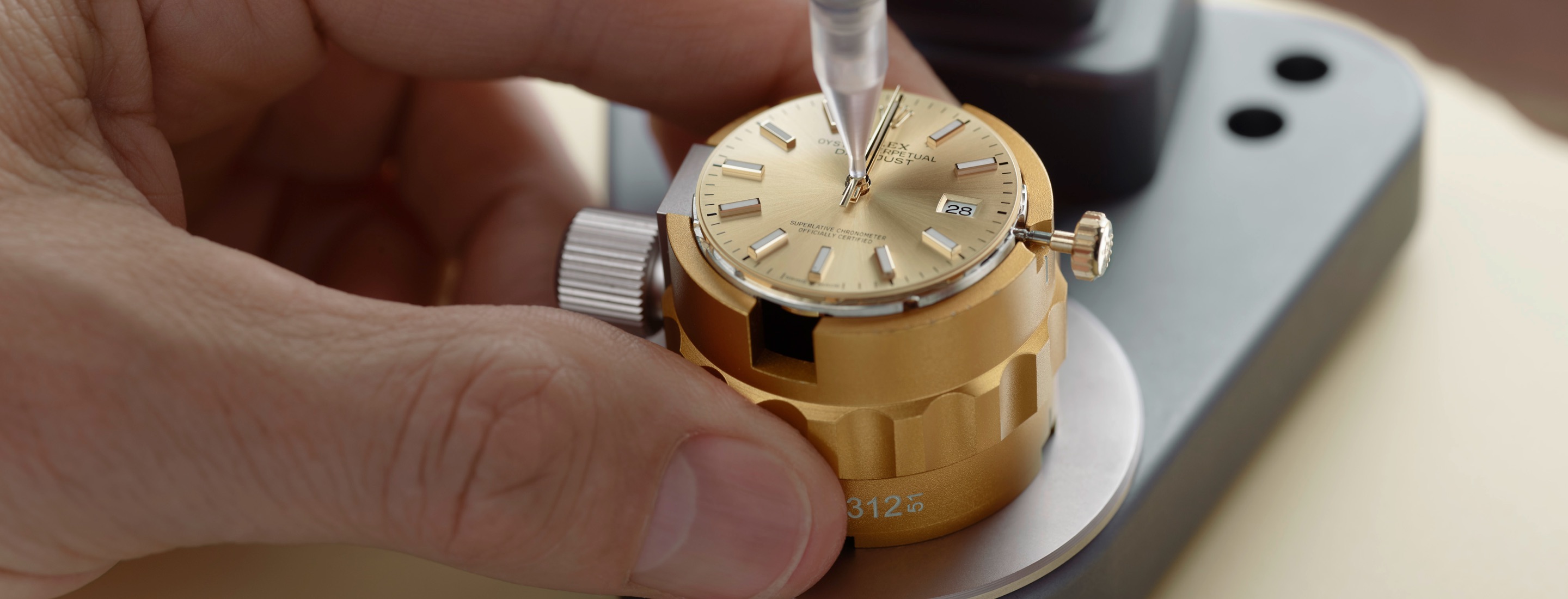 The Rolex servicing process at Goldfinger