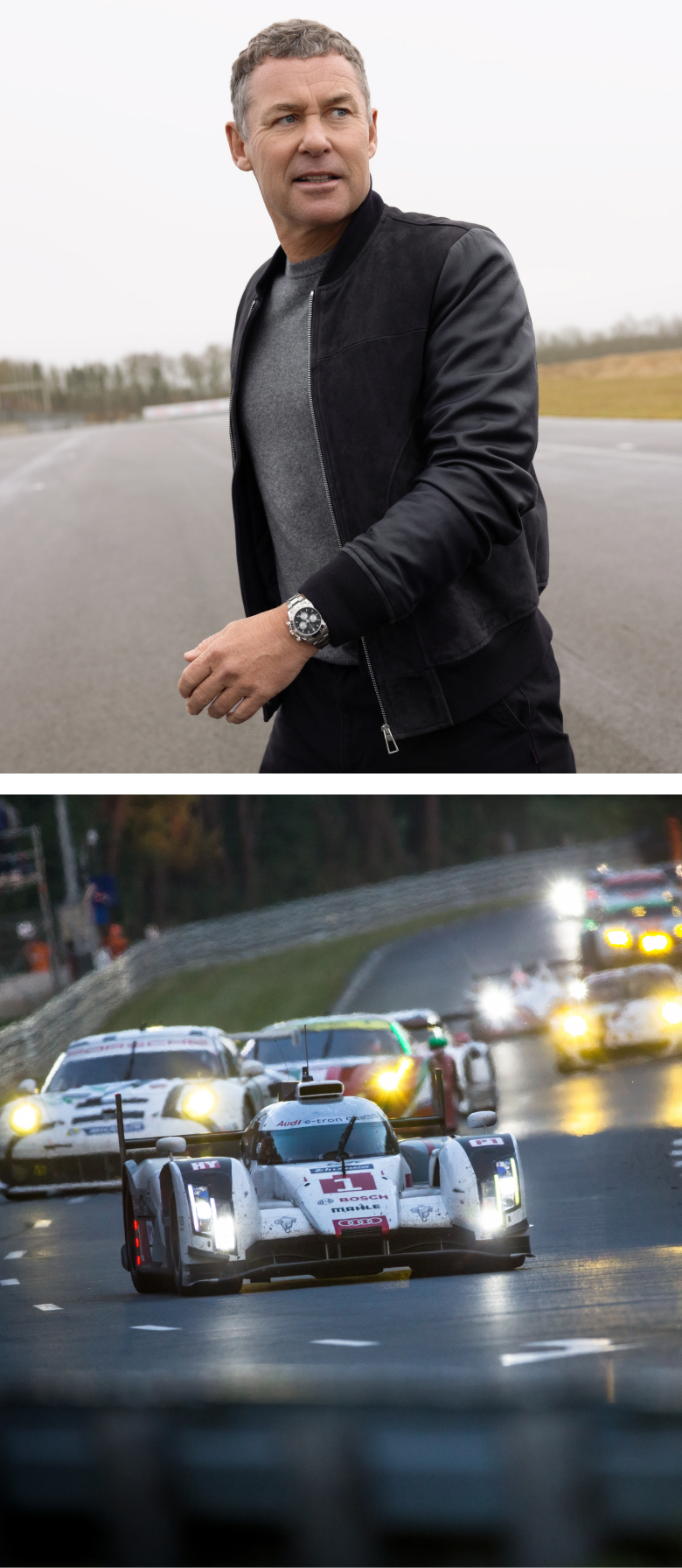 Rolex and TTom Kristensen, Mr Le Mans