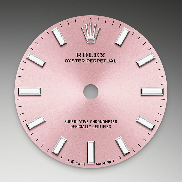 pink dial oystersteel 52088 g 28