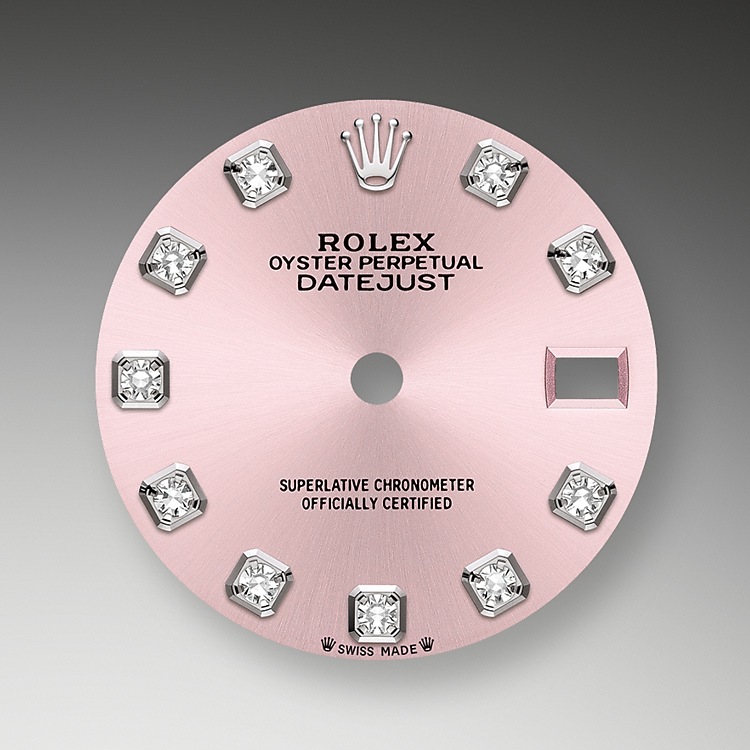 pink dial oystersteel and white gold