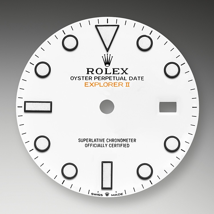 white dial oystersteel 
