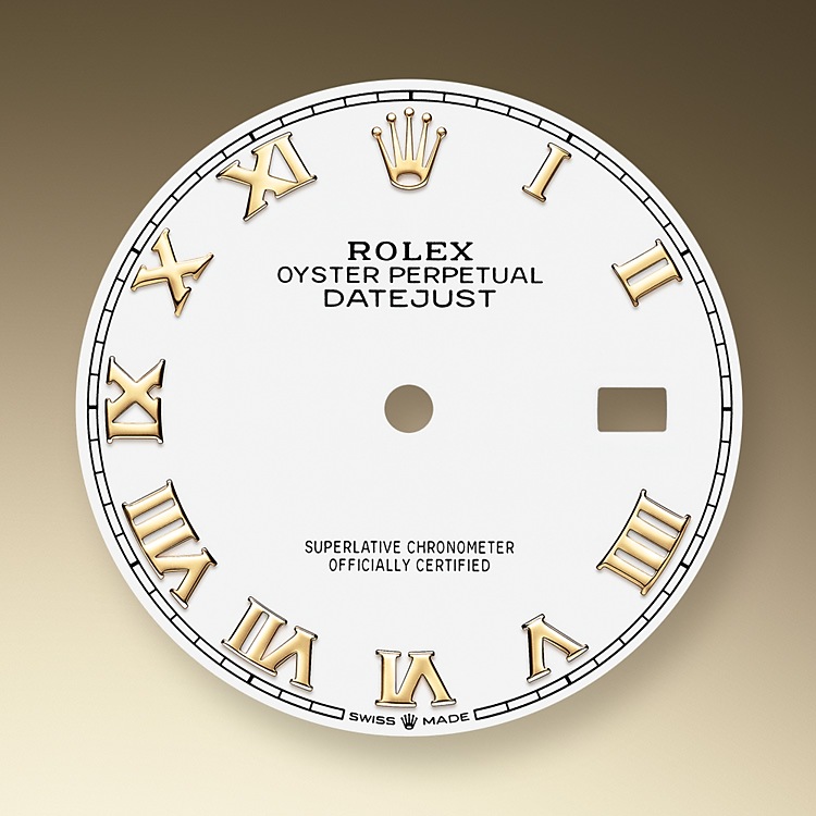 white dial oystersteel and yellow gold