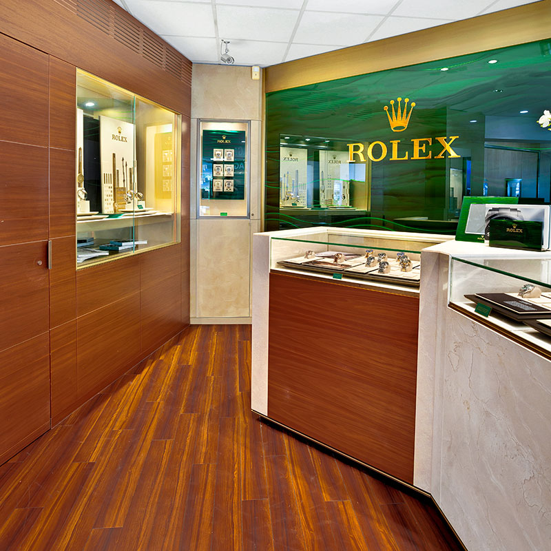 Rolex Store in St. Martin island