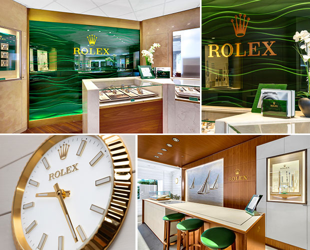 Goldfinger Jewelry (St. Martin - St. Maarten - St. Barth), Détaillant officiel Rolex